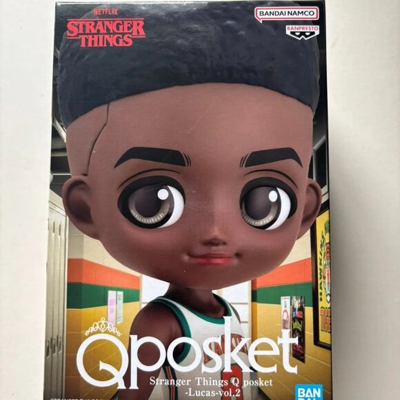 NEW Stranger Things Qposket Lucas  5.5'' Figure - Picture 4 of 6